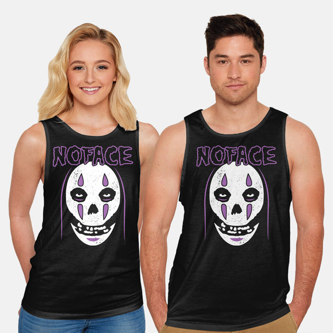 Horror Punk Noface-Unisex-Basic-Tank-Logozaste