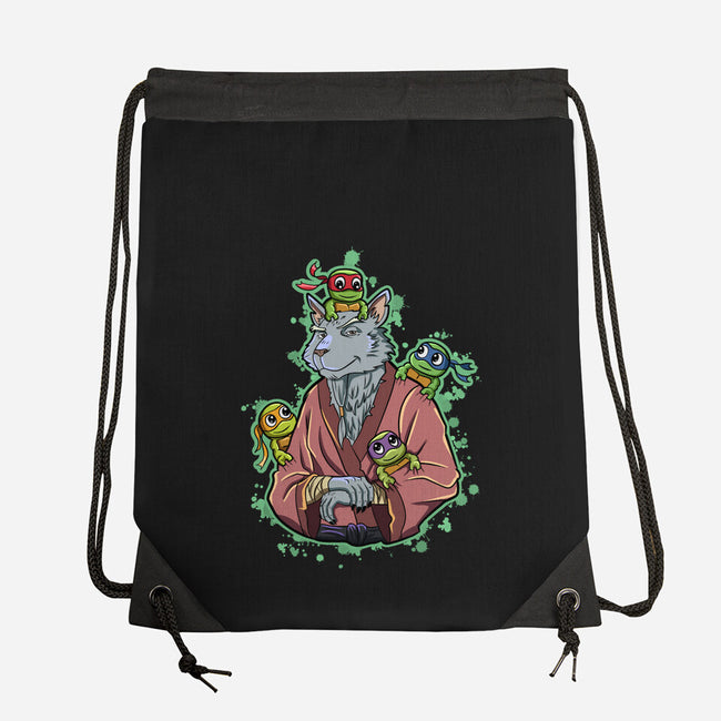 My Master My Dad-None-Drawstring-Bag-nickzzarto