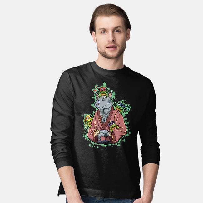 My Master My Dad-Mens-Long Sleeved-Tee-nickzzarto