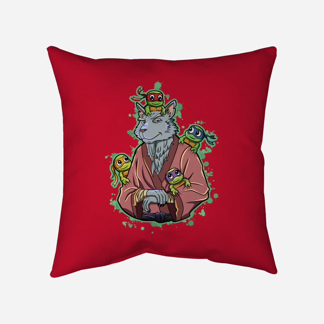 My Master My Dad-None-Removable Cover-Throw Pillow-nickzzarto