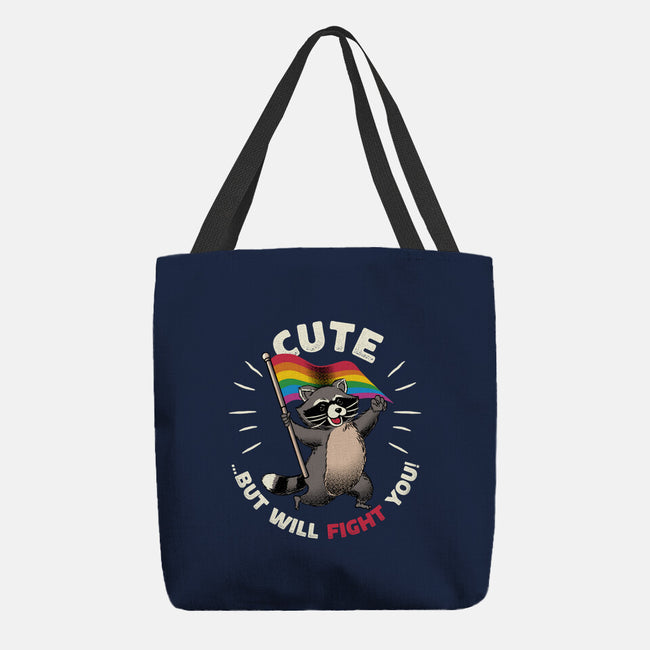 Cute But Will Fight-None-Basic Tote-Bag-tobefonseca