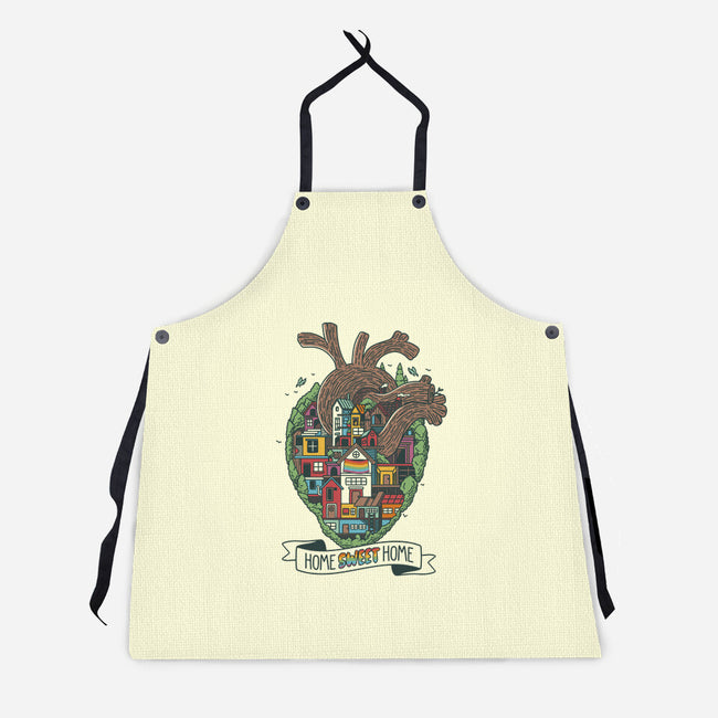 Home Sweet Home Pride-Unisex-Kitchen-Apron-tobefonseca