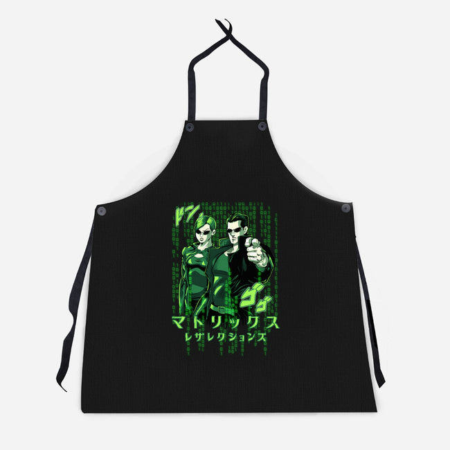 Matrix Fusion-Unisex-Kitchen-Apron-Nato Artes RT