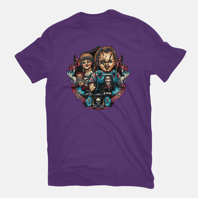 Til The End-Womens-Basic-Tee-momma_gorilla