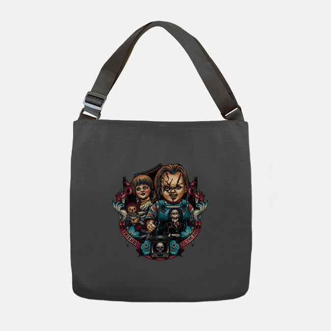 Til The End-None-Adjustable Tote-Bag-momma_gorilla