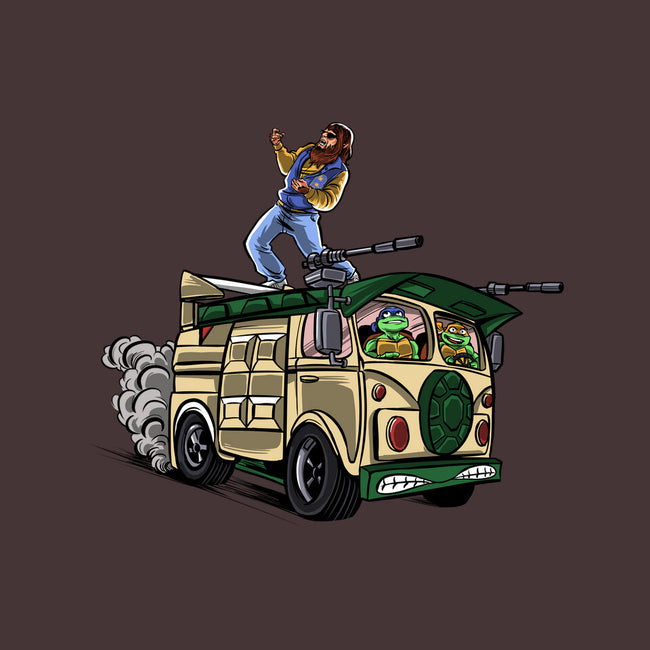 Surfing In The Turtle Van-None-Glossy-Sticker-zascanauta