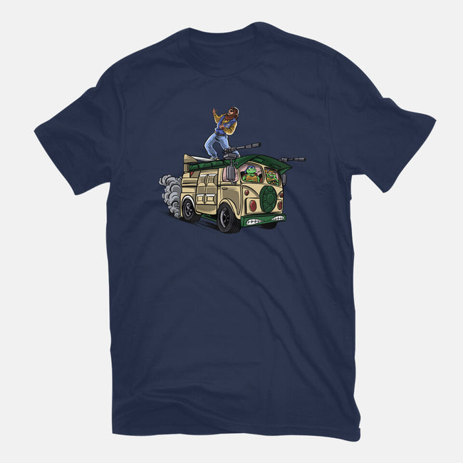 Surfing In The Turtle Van-Youth-Basic-Tee-zascanauta