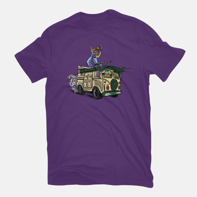 Surfing In The Turtle Van-Youth-Basic-Tee-zascanauta