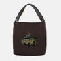Surfing In The Turtle Van-None-Adjustable Tote-Bag-zascanauta