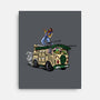 Surfing In The Turtle Van-None-Stretched-Canvas-zascanauta