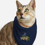 Surfing In The Turtle Van-Cat-Bandana-Pet Collar-zascanauta