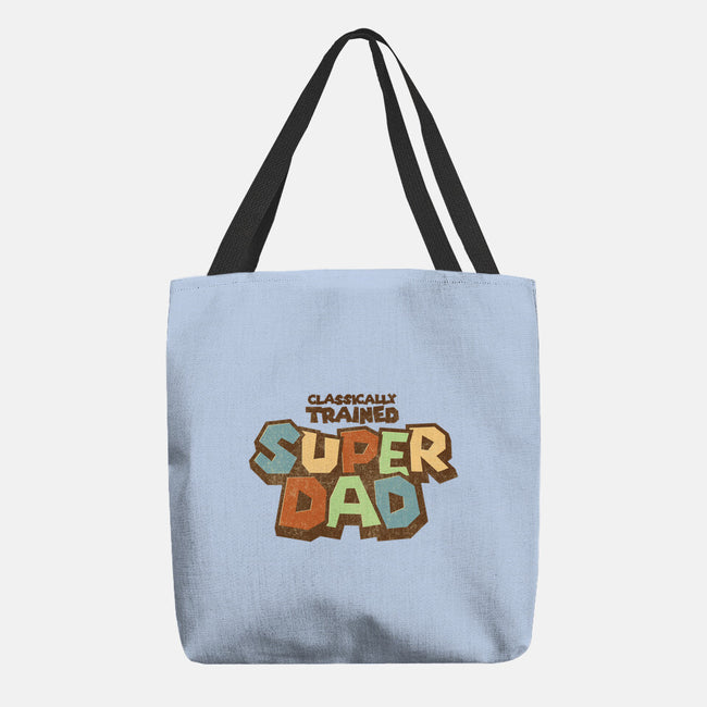 Classically Trained Dad-None-Basic Tote-Bag-retrodivision