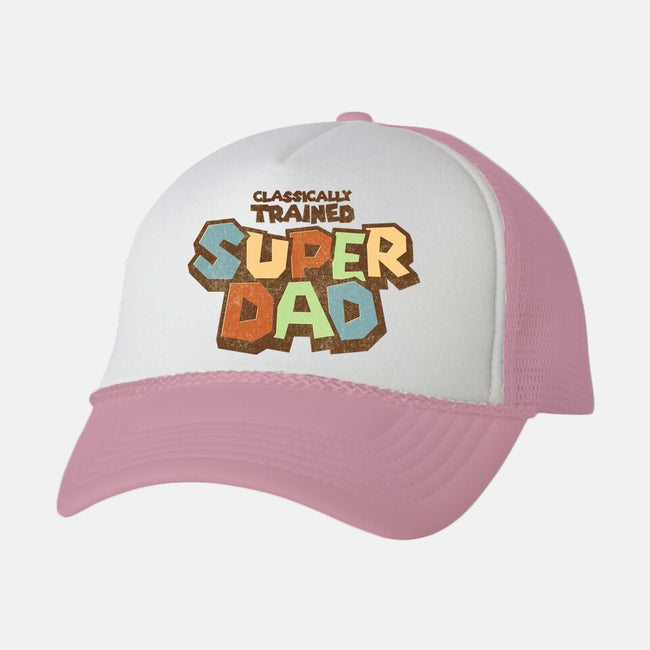 Classically Trained Dad-Unisex-Trucker-Hat-retrodivision