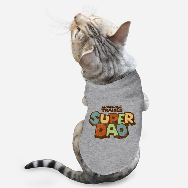 Classically Trained Dad-Cat-Basic-Pet Tank-retrodivision