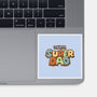 Classically Trained Dad-None-Glossy-Sticker-retrodivision