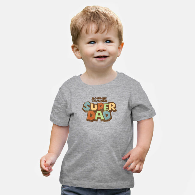 Classically Trained Dad-Baby-Basic-Tee-retrodivision