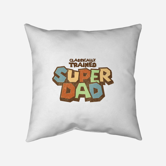 Classically Trained Dad-None-Removable Cover-Throw Pillow-retrodivision