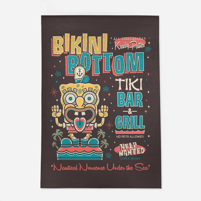 Bikini Bottom Tiki Bar-None-Indoor-Rug-Nemons