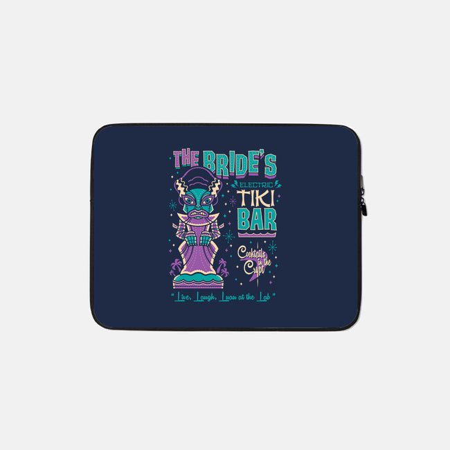 The Bride's Tiki Bar-None-Zippered-Laptop Sleeve-Nemons