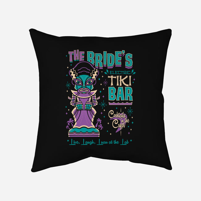 The Bride's Tiki Bar-None-Removable Cover-Throw Pillow-Nemons