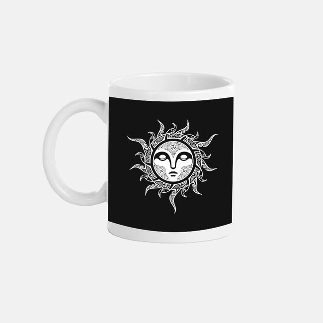 Yule Midwinter Sun-none glossy mug-RAIDHO