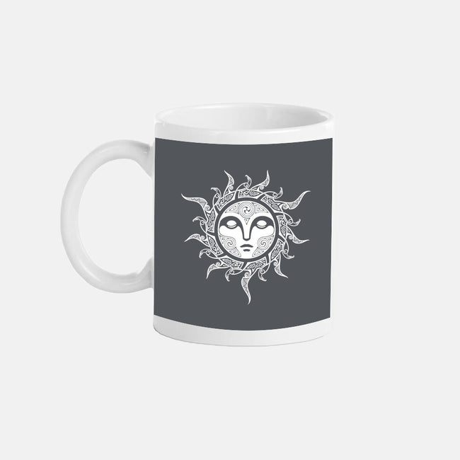 Yule Midwinter Sun-none glossy mug-RAIDHO