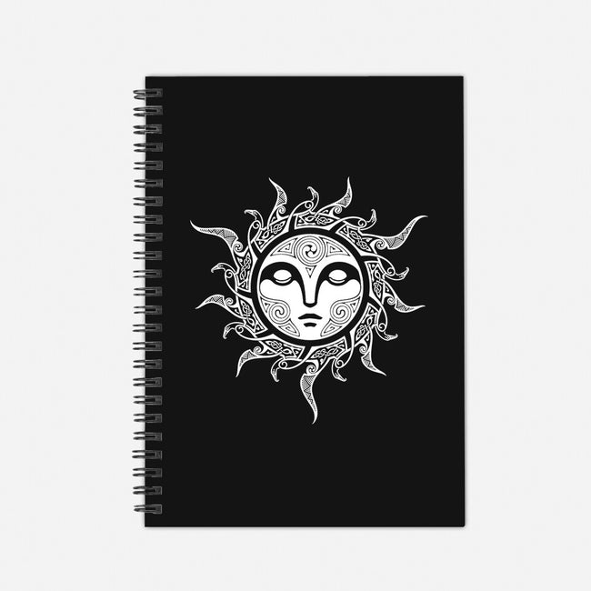 Yule Midwinter Sun-none dot grid notebook-RAIDHO