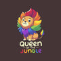 Queen Of The Jungle-None-Stretched-Canvas-Geekydog