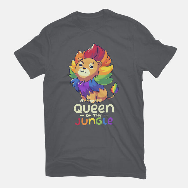 Queen Of The Jungle-Womens-Basic-Tee-Geekydog