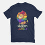 Queen Of The Jungle-Womens-Fitted-Tee-Geekydog