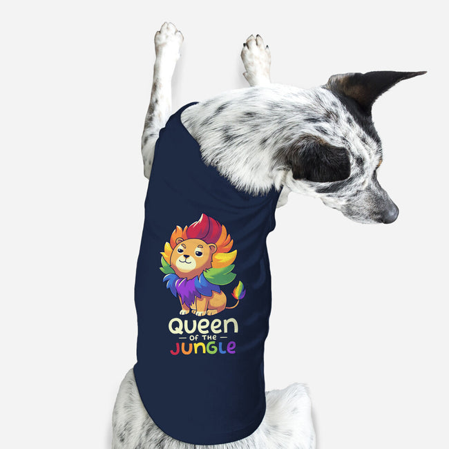 Queen Of The Jungle-Dog-Basic-Pet Tank-Geekydog