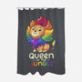 Queen Of The Jungle-None-Polyester-Shower Curtain-Geekydog