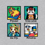Animal Artists-Womens-Fitted-Tee-NemiMakeit