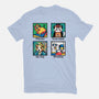 Animal Artists-Womens-Fitted-Tee-NemiMakeit