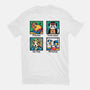 Animal Artists-Womens-Fitted-Tee-NemiMakeit