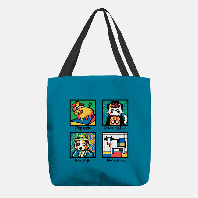 Animal Artists-None-Basic Tote-Bag-NemiMakeit