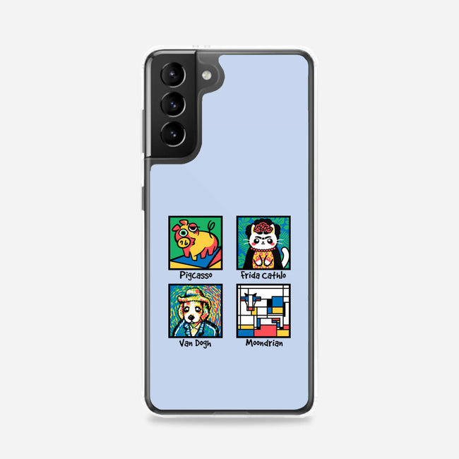 Animal Artists-Samsung-Snap-Phone Case-NemiMakeit