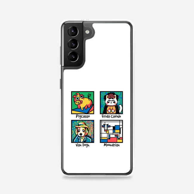 Animal Artists-Samsung-Snap-Phone Case-NemiMakeit