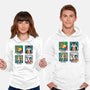 Animal Artists-Unisex-Pullover-Sweatshirt-NemiMakeit