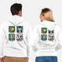 Animal Artists-Unisex-Zip-Up-Sweatshirt-NemiMakeit
