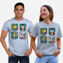 Animal Artists-Unisex-Basic-Tee-NemiMakeit