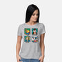 Animal Artists-Womens-Basic-Tee-NemiMakeit