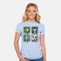 Animal Artists-Womens-Fitted-Tee-NemiMakeit