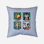Animal Artists-None-Removable Cover w Insert-Throw Pillow-NemiMakeit