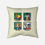 Animal Artists-None-Removable Cover w Insert-Throw Pillow-NemiMakeit