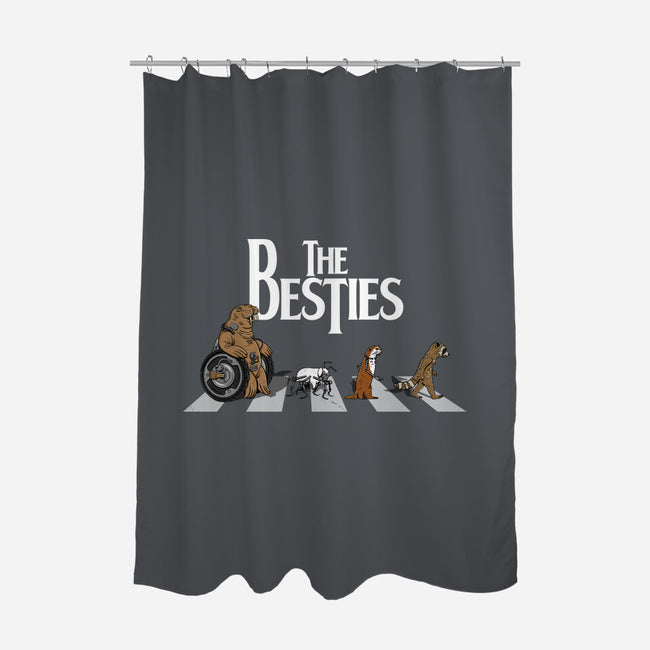 The Besties-None-Polyester-Shower Curtain-Boggs Nicolas