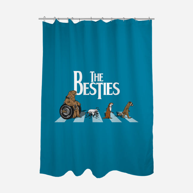 The Besties-None-Polyester-Shower Curtain-Boggs Nicolas
