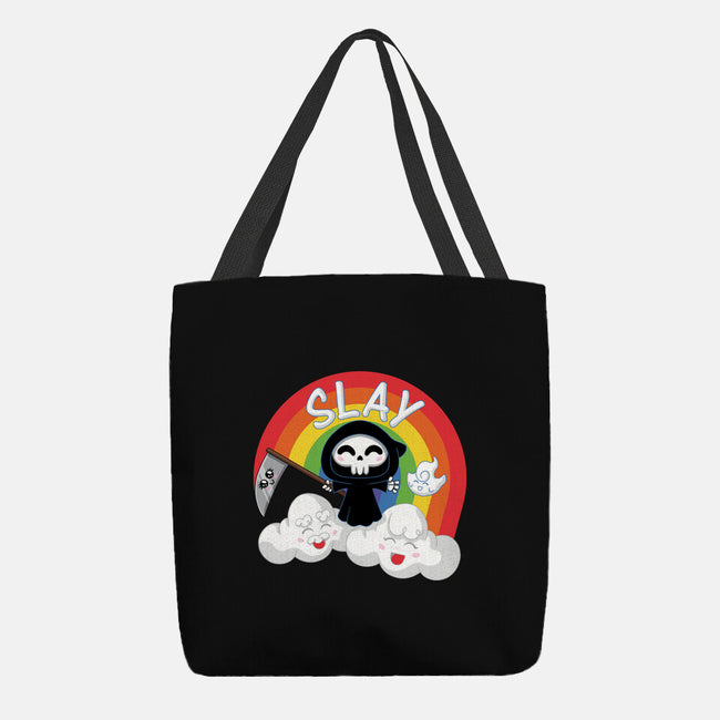 Slay-None-Basic Tote-Bag-danielmorris1993