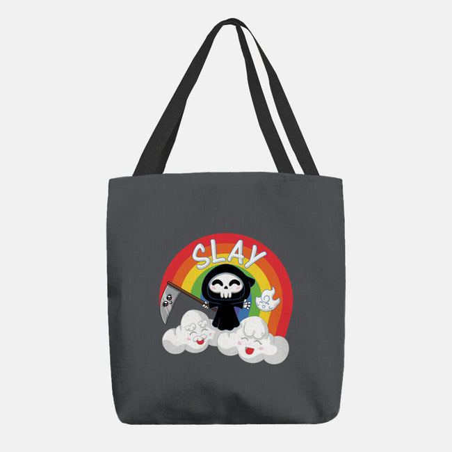 Slay-None-Basic Tote-Bag-danielmorris1993