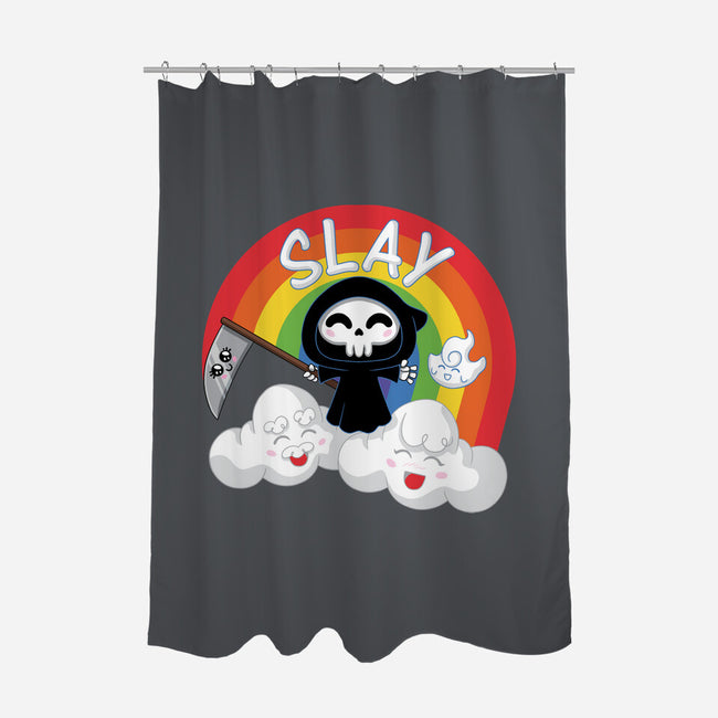 Slay-None-Polyester-Shower Curtain-danielmorris1993